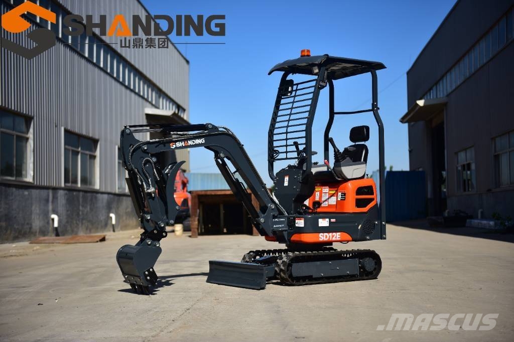 Shanding SD12E Mini Excavator Crawler excavators