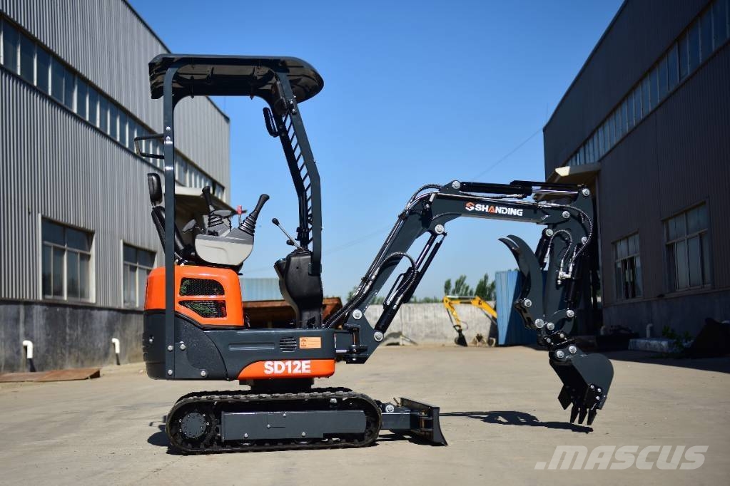 Shanding SD12E Mini Excavator Crawler excavators