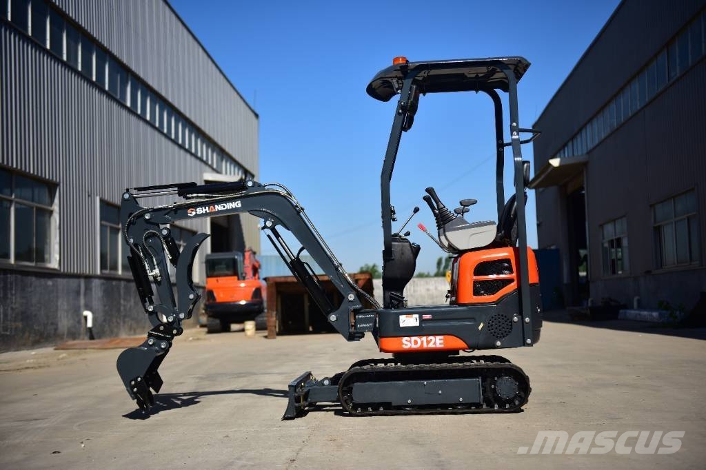 Shanding SD12E Mini Excavator Crawler excavators