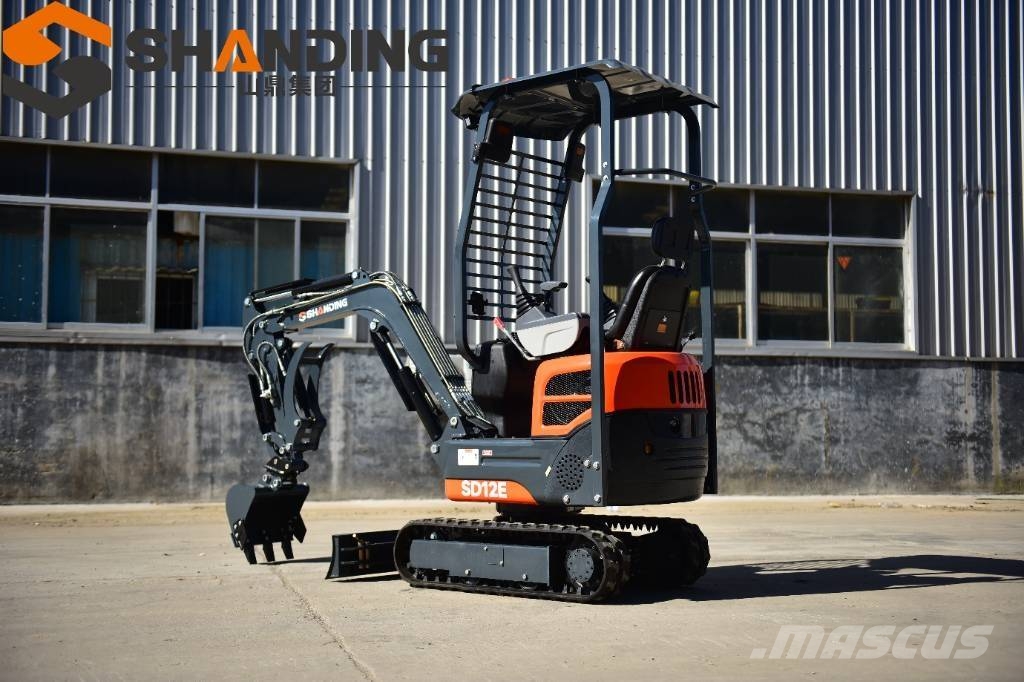 Shanding SD12E Mini Excavator Crawler excavators