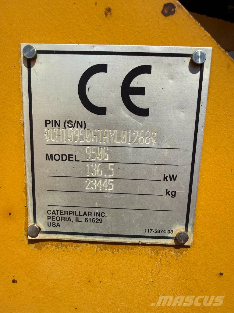 CAT 950 G II //BJ. 2004 / 29889H/Voll Steering لوادر بعجل