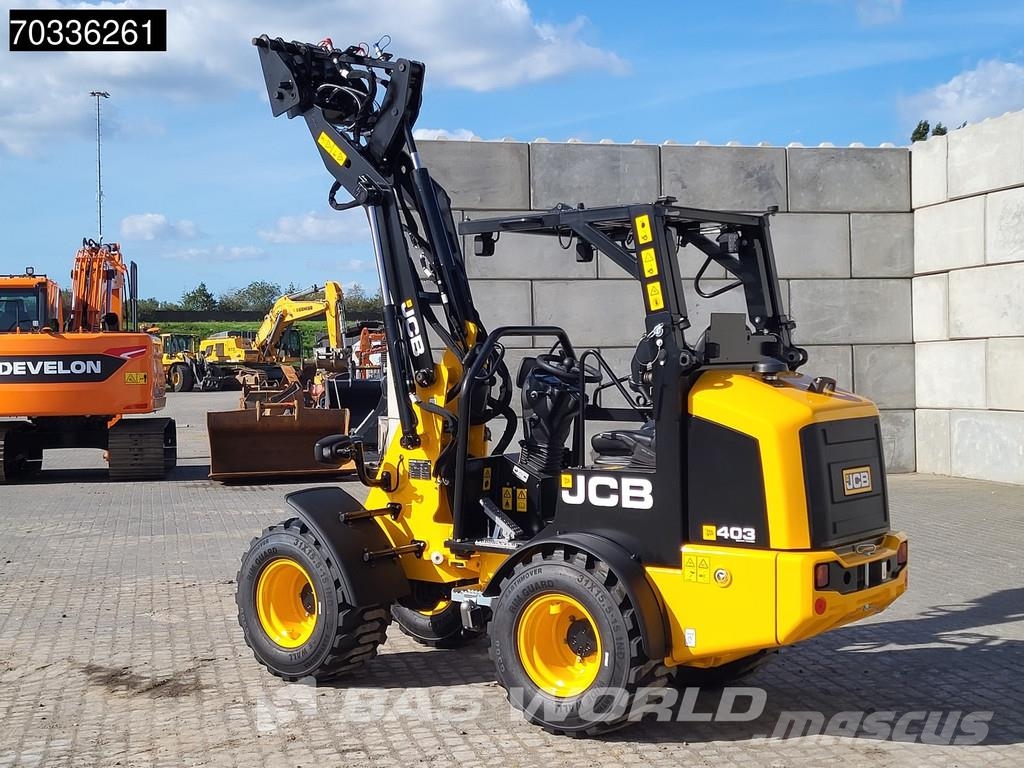 JCB 403 SP FACTORY WARRANTY - GIANT COUPLER - KUBOTA Utovarivači na kotačima
