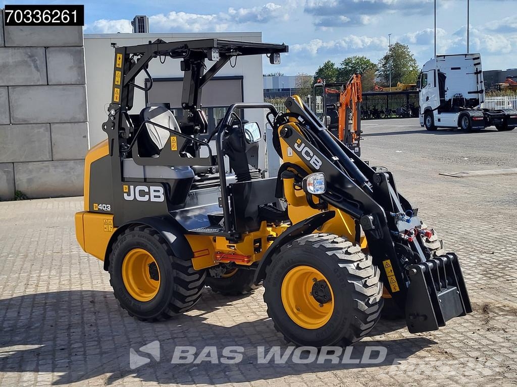 JCB 403 SP FACTORY WARRANTY - GIANT COUPLER - KUBOTA Utovarivači na kotačima