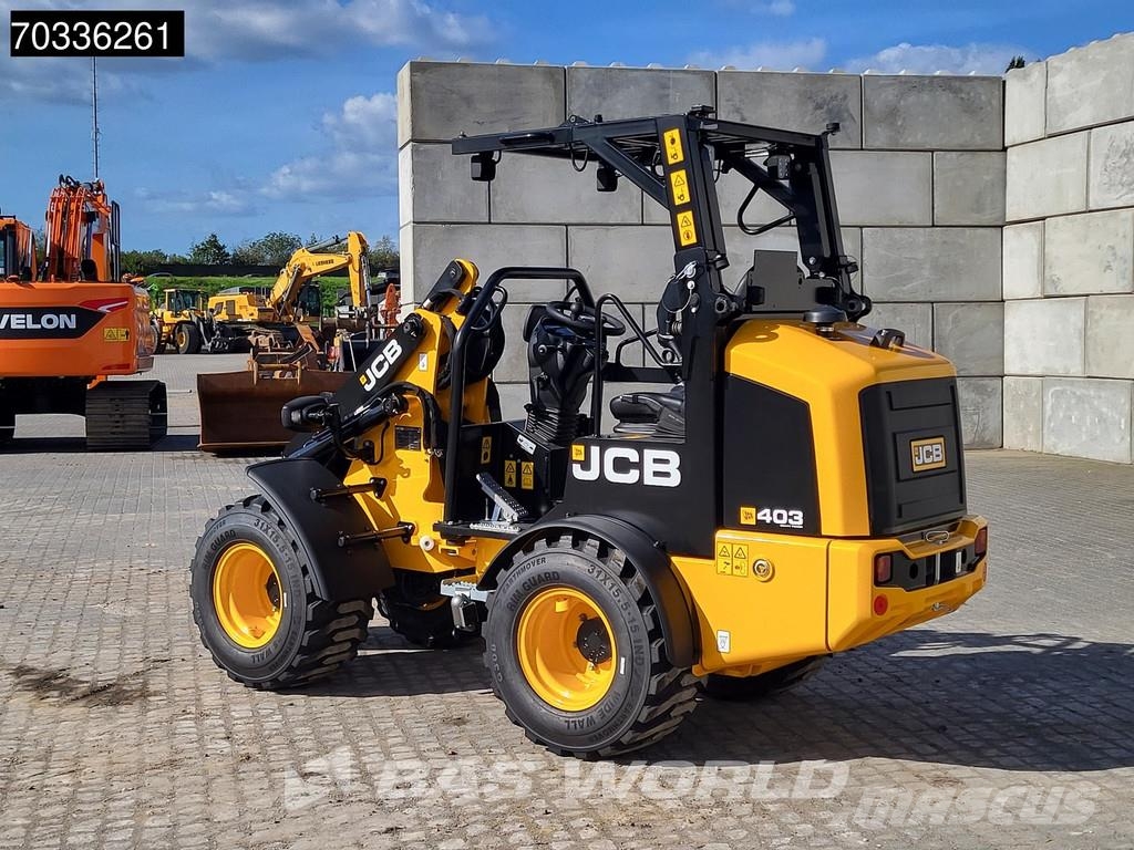 JCB 403 SP FACTORY WARRANTY - GIANT COUPLER - KUBOTA Utovarivači na kotačima