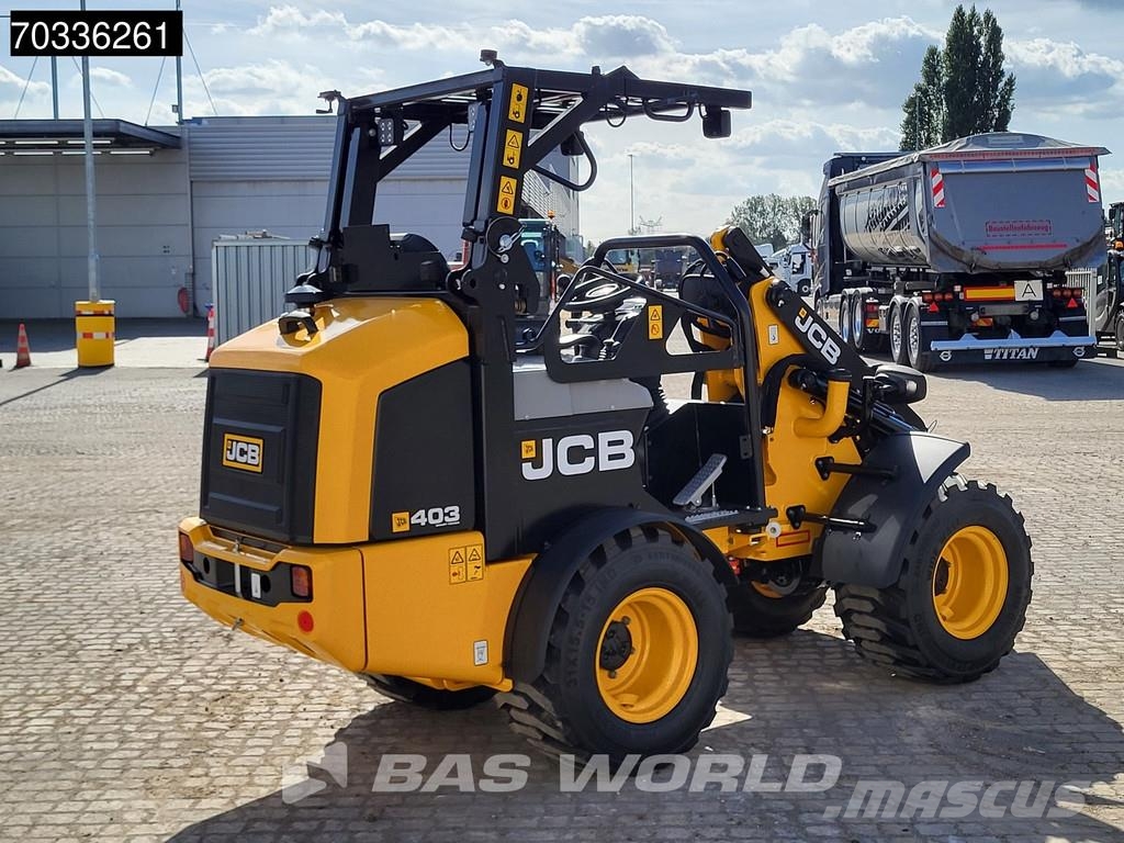 JCB 403 SP FACTORY WARRANTY - GIANT COUPLER - KUBOTA Utovarivači na kotačima