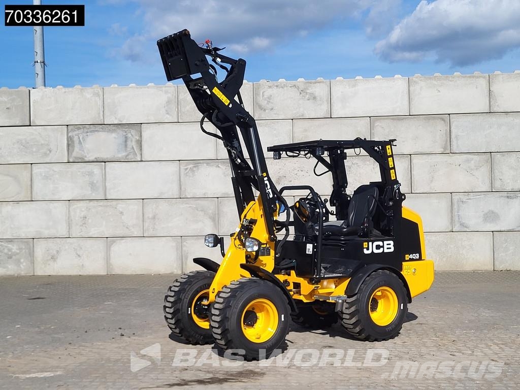 JCB 403 SP FACTORY WARRANTY - GIANT COUPLER - KUBOTA Utovarivači na kotačima