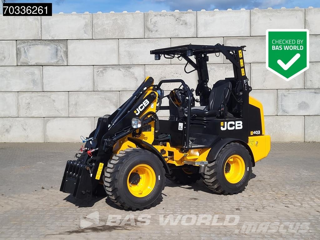 JCB 403 SP FACTORY WARRANTY - GIANT COUPLER - KUBOTA Utovarivači na kotačima