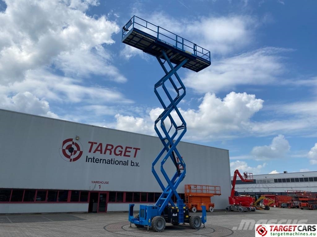 Genie GS-4390 RT LPG 4x4 Scissor Work Lift 1511cm Žirkliniai keltuvai