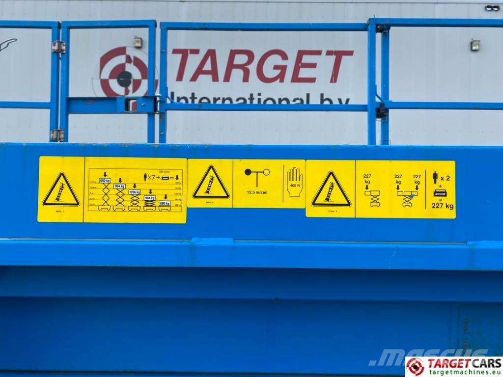 Genie GS-4390 RT LPG 4x4 Scissor Work Lift 1511cm Žirkliniai keltuvai