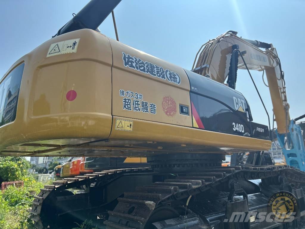 CAT 340 D Bagri goseničarji