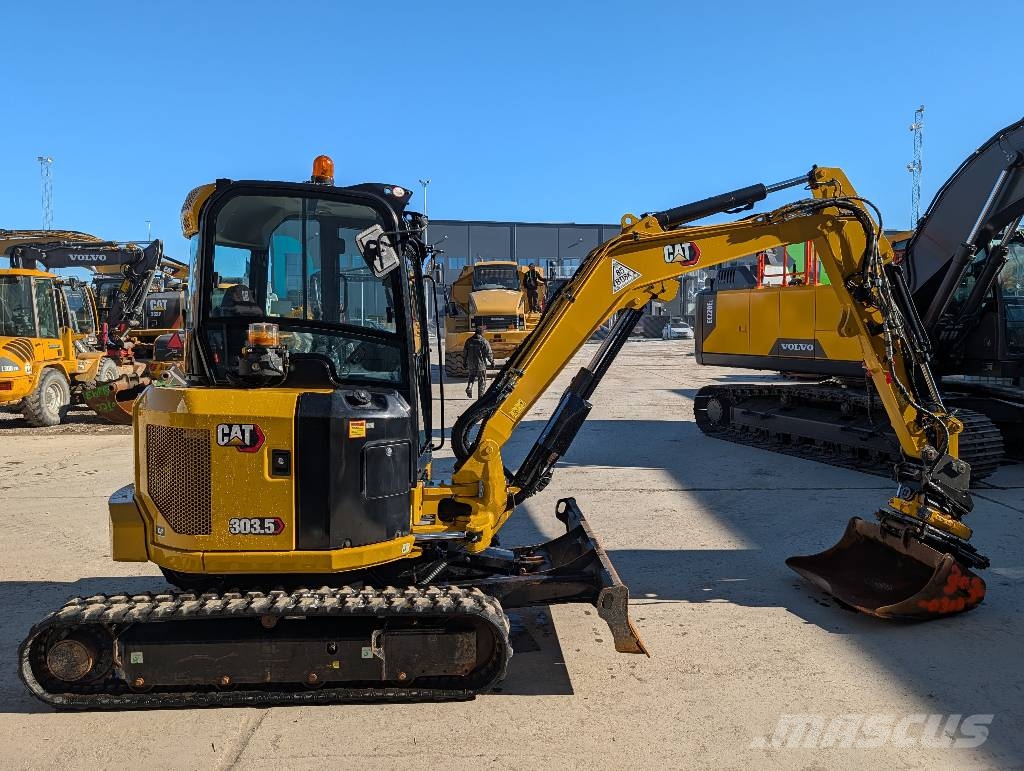 CAT 303.5 CR حفارات صغيرة أقل من 7 طن (حفارات صغيرة)