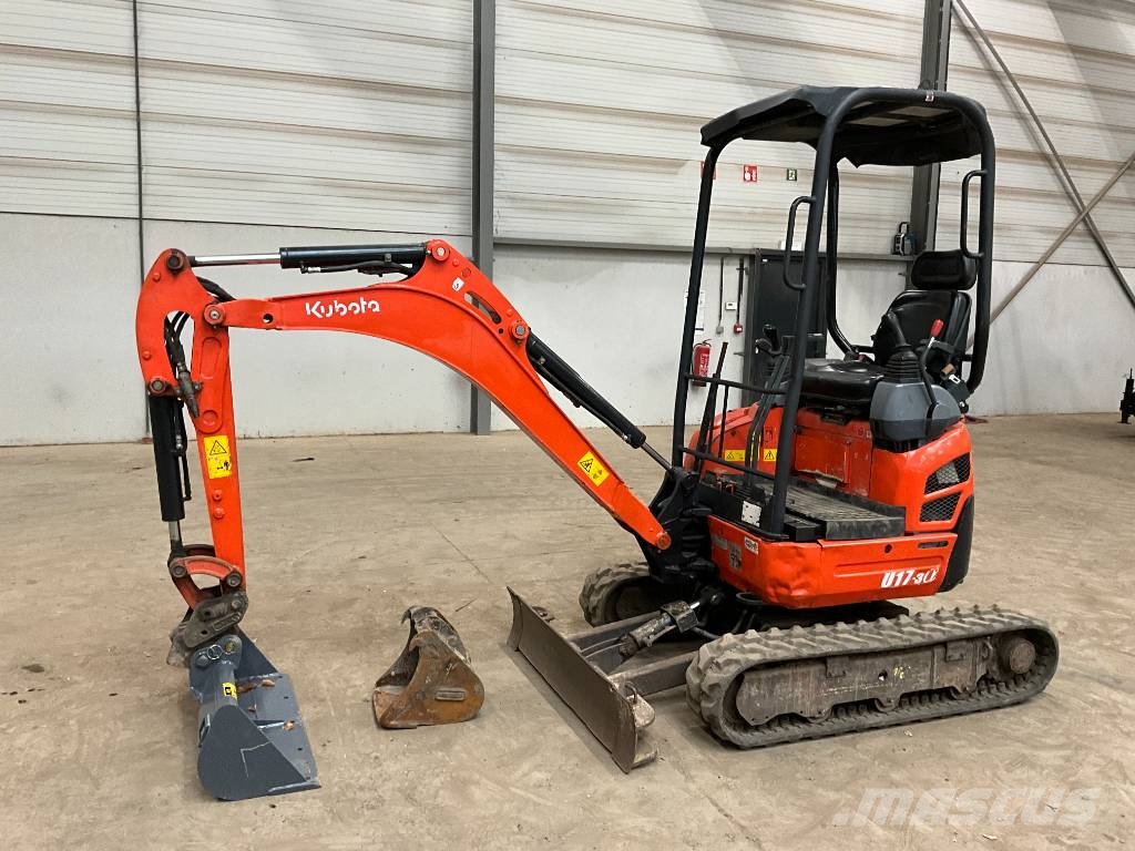 Kubota U 17-3 A حفارات صغيرة أقل من 7 طن (حفارات صغيرة)
