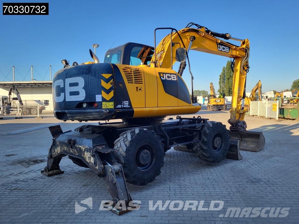 JCB JS145 W Wielgraafmachines
