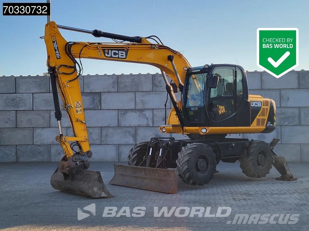 JCB JS145 W Wielgraafmachines