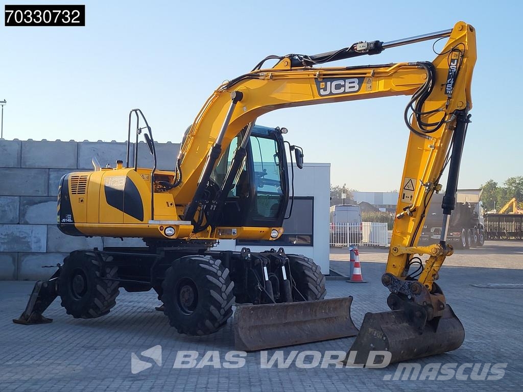 JCB JS145 W Excavadoras de ruedas