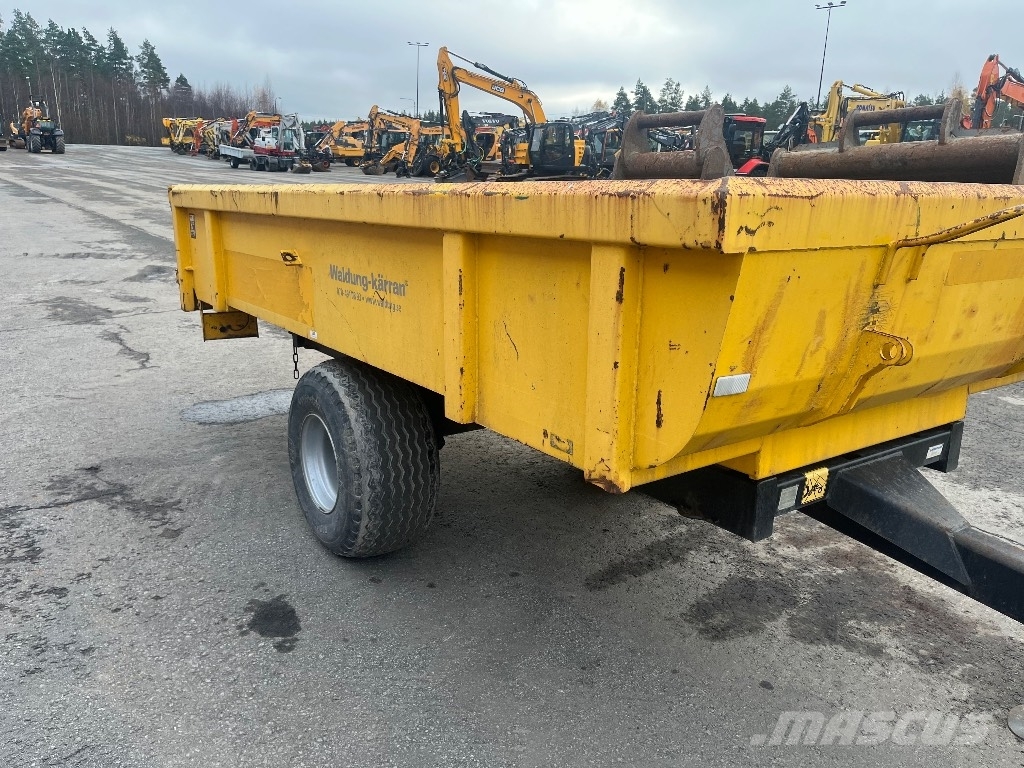 Wacker Neuson EW 100 / Engcon, Kärry, 3 kauhaa, Hyvät renkaat! Gumikerekes kotrók