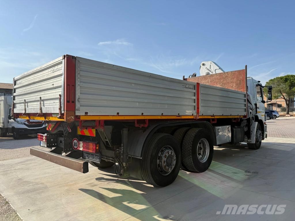 Mercedes-Benz Atego 2533 Kipper + Kran Bonfiglioli 6x2 Rabljeni žerjavi za vsak teren