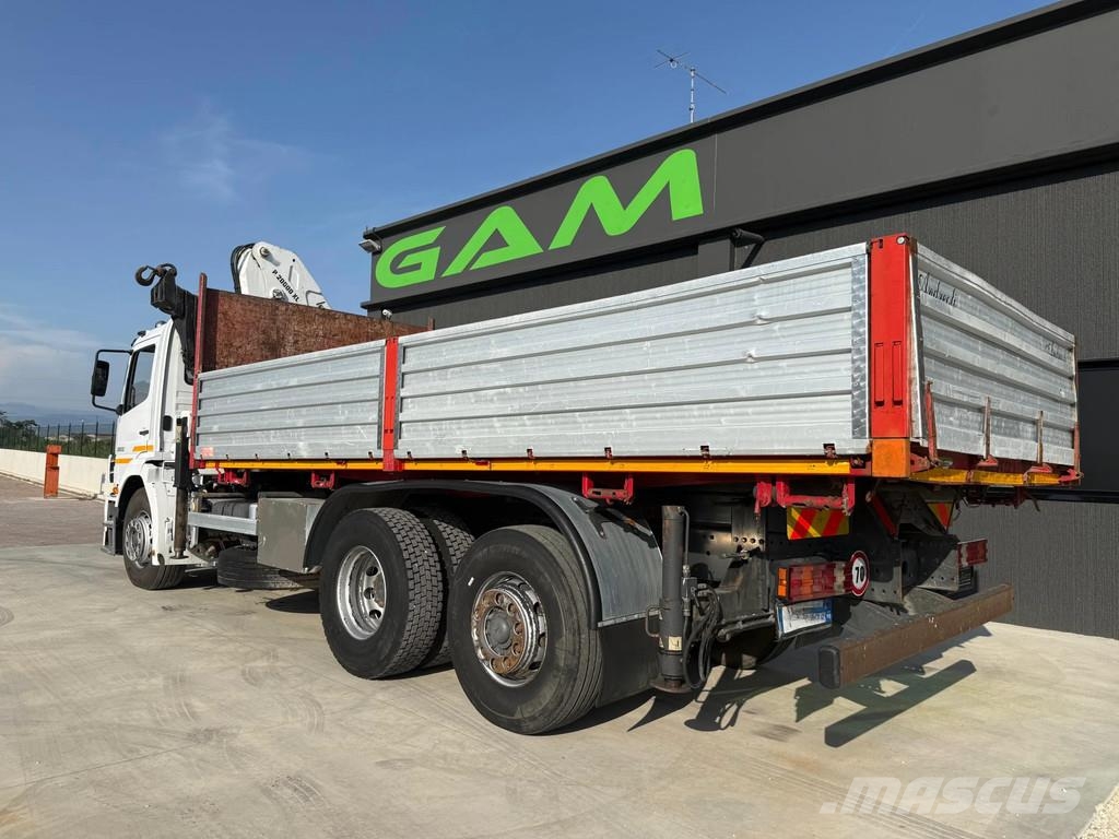 Mercedes-Benz Atego 2533 Kipper + Kran Bonfiglioli 6x2 Rabljeni žerjavi za vsak teren