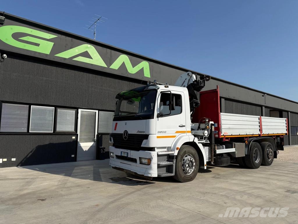 Mercedes-Benz Atego 2533 Kipper + Kran Bonfiglioli 6x2 Rabljeni žerjavi za vsak teren