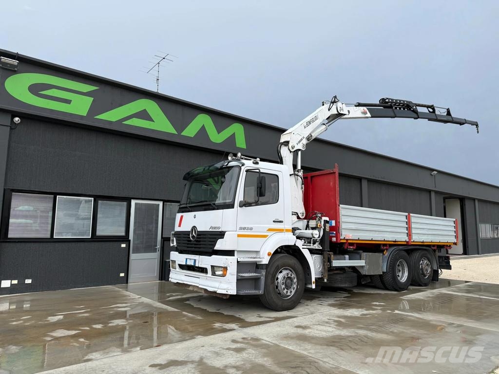 Mercedes-Benz Atego 2533 Kipper + Kran Bonfiglioli 6x2 Rabljeni žerjavi za vsak teren