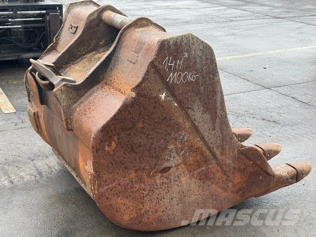 Arden Equipment USED BUCKET 1400 MM VOLVO CAT KOMATSU جرافات عكسية