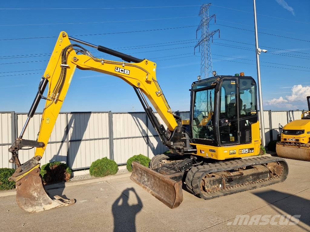 JCB 85Z-2 * A/C * 2021r. * 4x buckets * Midi ekskavatörler 7 - 12 t