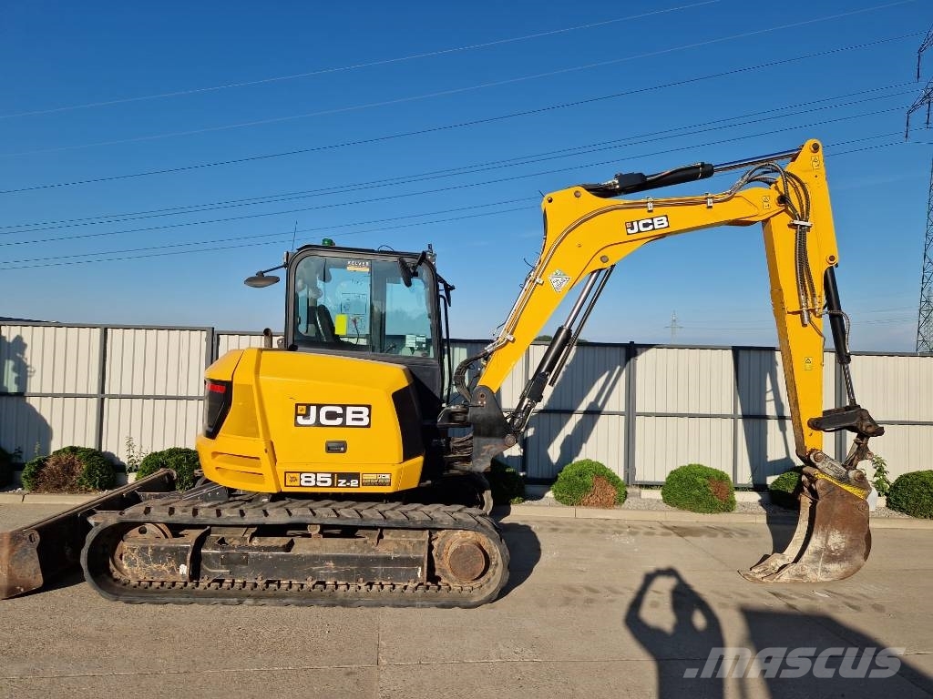 JCB 85Z-2 * A/C * 2021r. * 4x buckets * Midi ekskavatörler 7 - 12 t