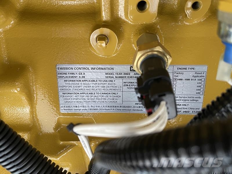 CAT DE 33 E 0 Γεννήτριες ντίζελ