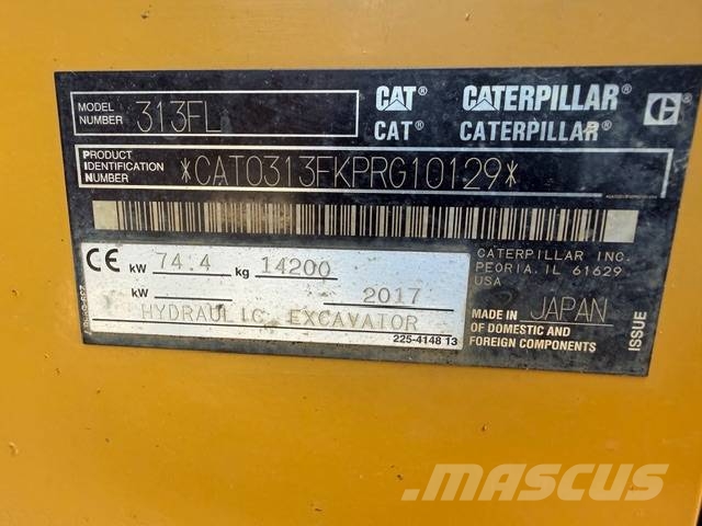 CAT 313 F L Crawler excavators