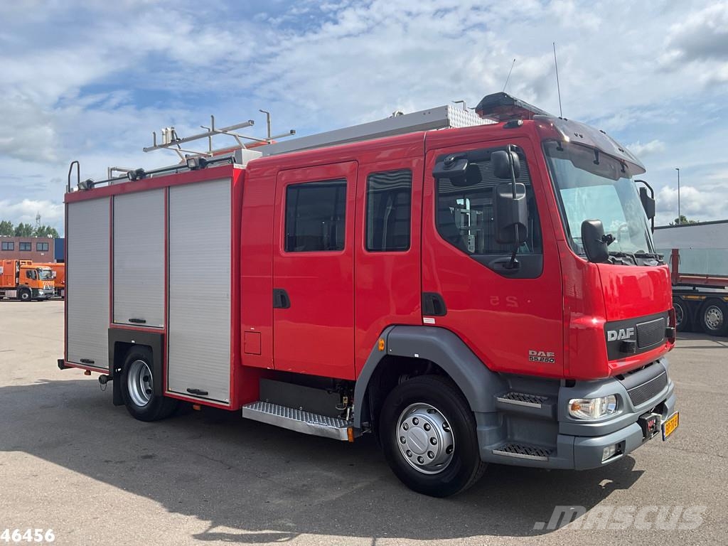 DAF FA 55 LF 250 ZIEGLER Feuerwehr / materiaalwagen Ju Camiones de bomberos