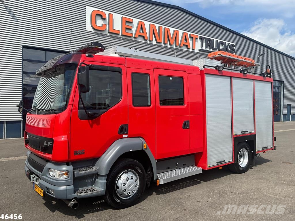 DAF FA 55 LF 250 ZIEGLER Feuerwehr / materiaalwagen Ju Camiones de bomberos