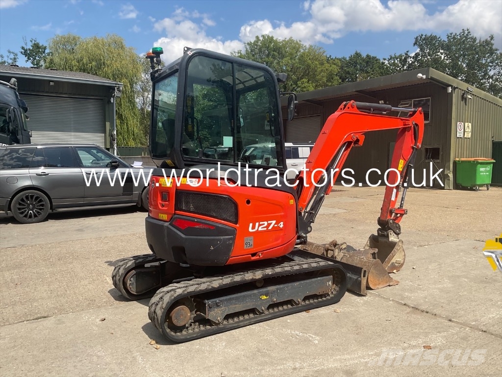 Kubota U 27-4 Minigravemaskiner