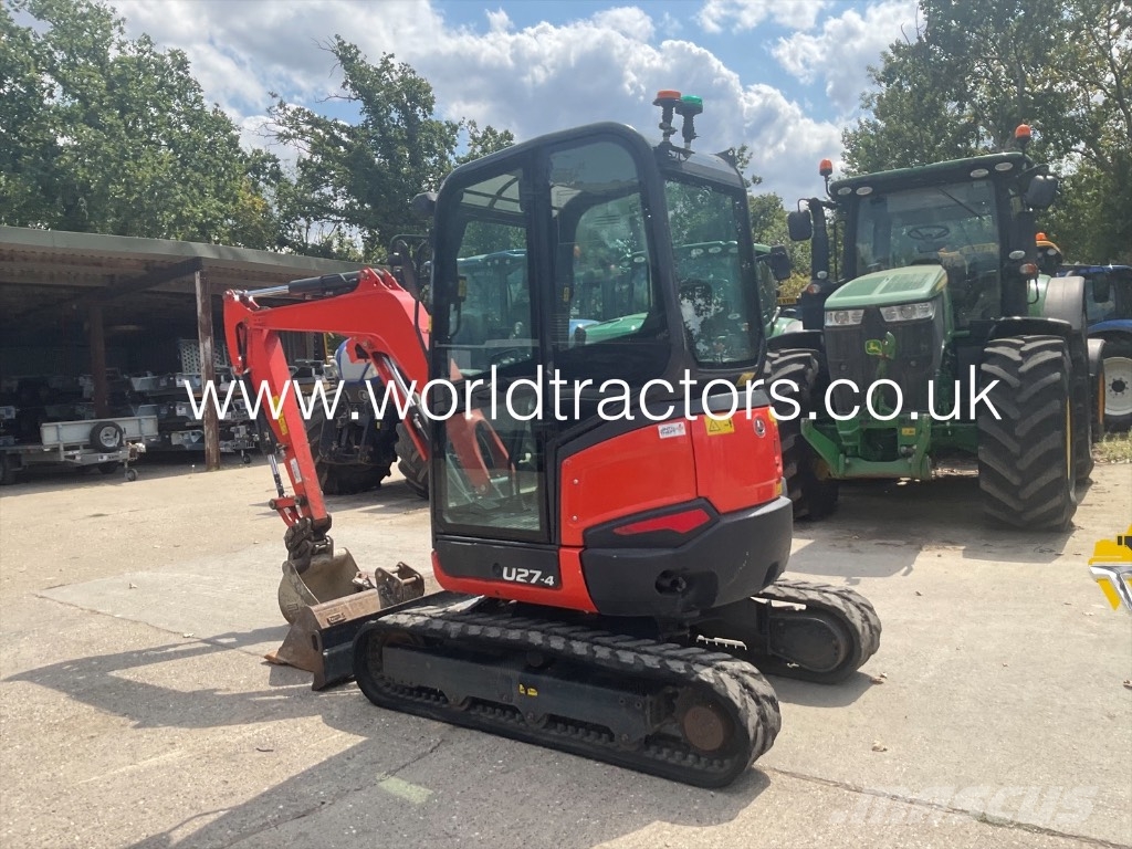 Kubota U 27-4 Minigravemaskiner