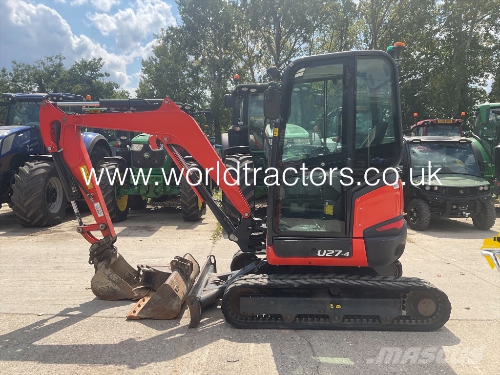 Kubota U 27-4 Minigravemaskiner