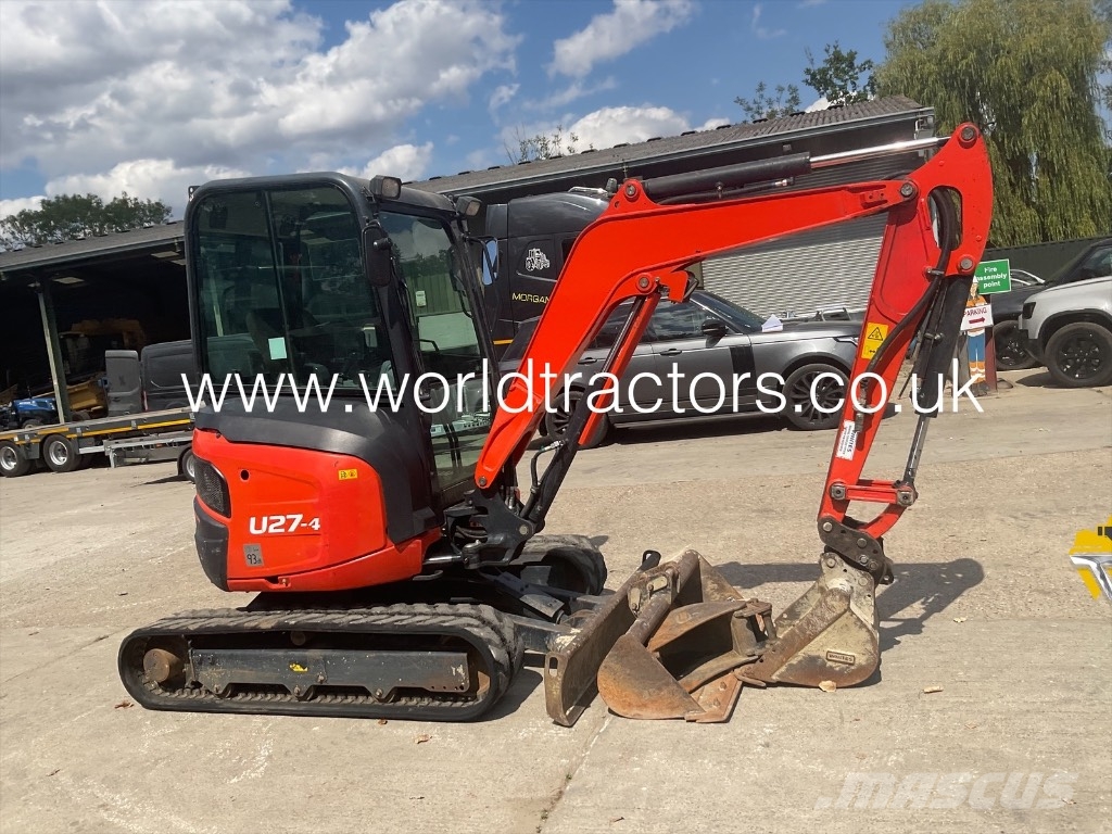 Kubota U 27-4 Minigravemaskiner