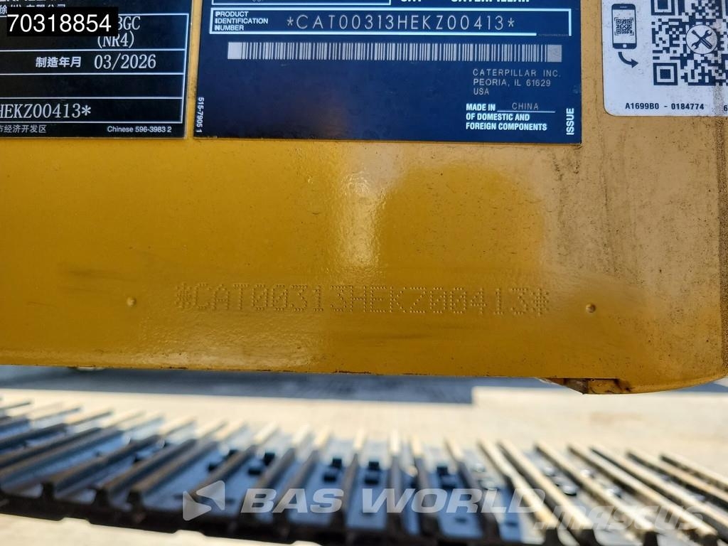 CAT 313 GC Excavadoras sobre orugas