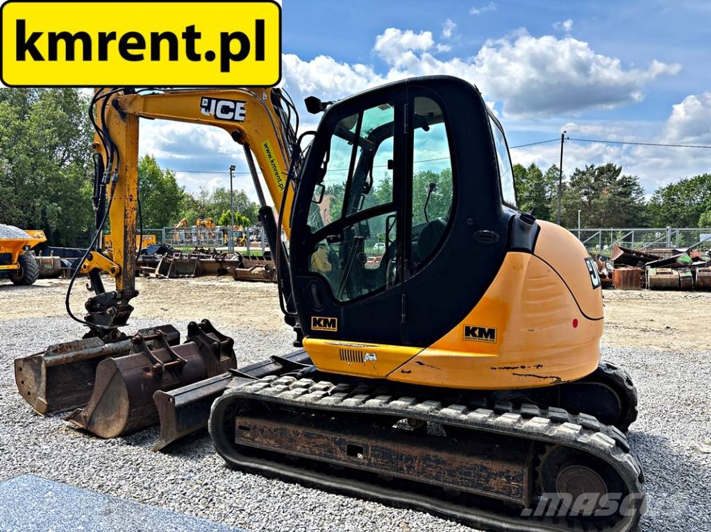JCB 8085 MINI-KOPARKA 2010R. MTH:5286 | JCB 8080, Midi excavators 7t - 12t