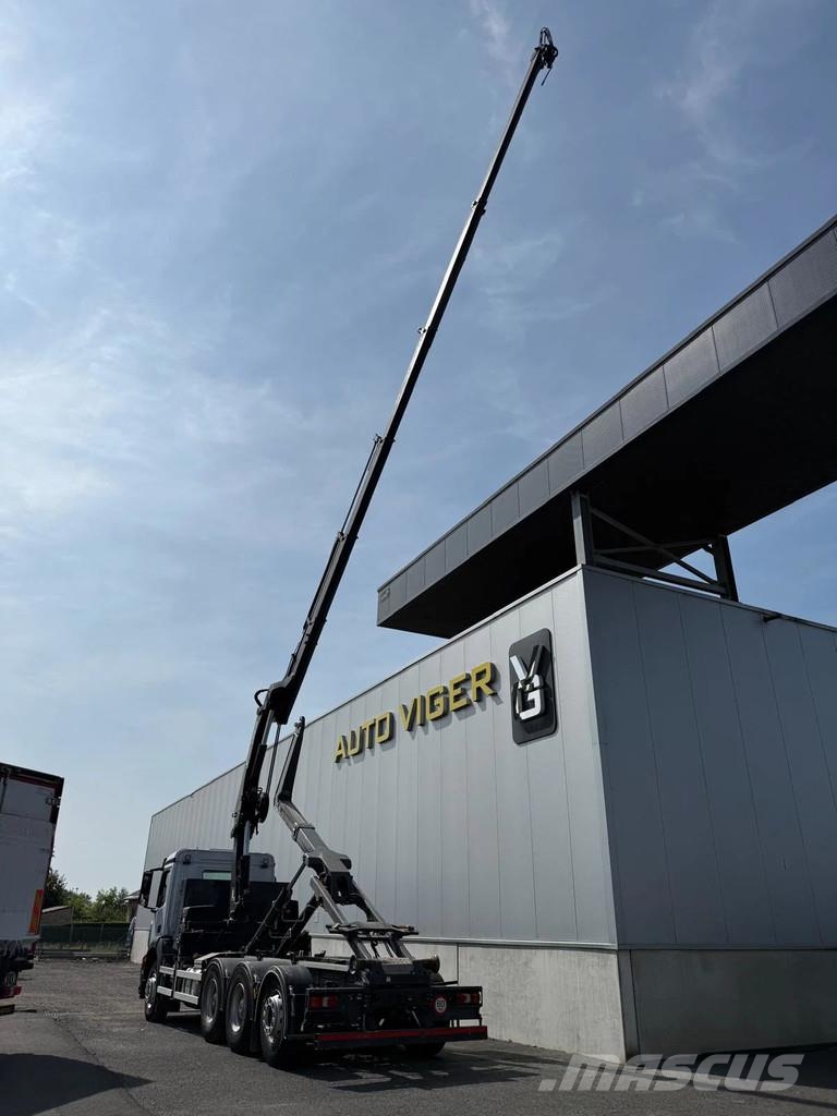 Mercedes-Benz Arocs 3240 *8x4*Luchtvering A verst*Containersyste Visureigiai kranai