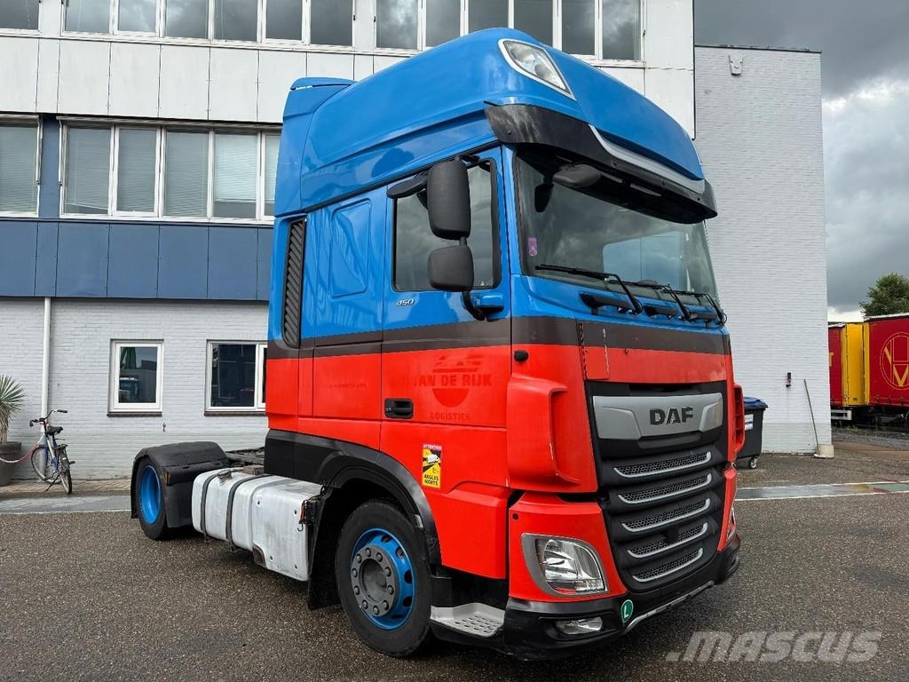 DAF XF 450 4X2 EURO 6 MEGA 트랙터 유닛