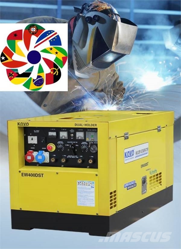 Kubota V1505 WELDER GERADOR DE SOLDA EW400DST Hitsauslaitteet
