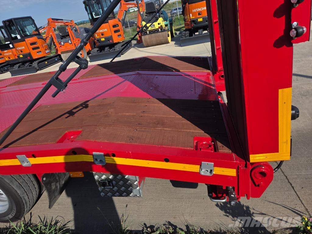 Janmil NNL, FULL OPTION trailer 3 axle, SAF, double ramps نصف مقطورة مسطحة منخفضة