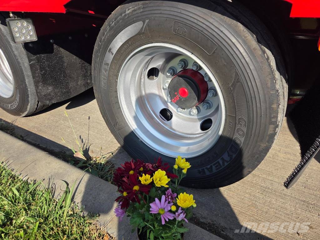 Janmil NNL, FULL OPTION trailer 3 axle, SAF, double ramps نصف مقطورة مسطحة منخفضة