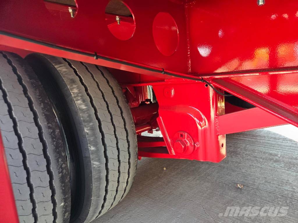 Janmil NNL, FULL OPTION trailer 3 axle, SAF, double ramps نصف مقطورة مسطحة منخفضة