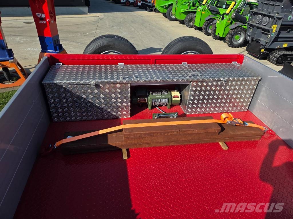 Janmil NNL, FULL OPTION trailer 3 axle, SAF, double ramps نصف مقطورة مسطحة منخفضة