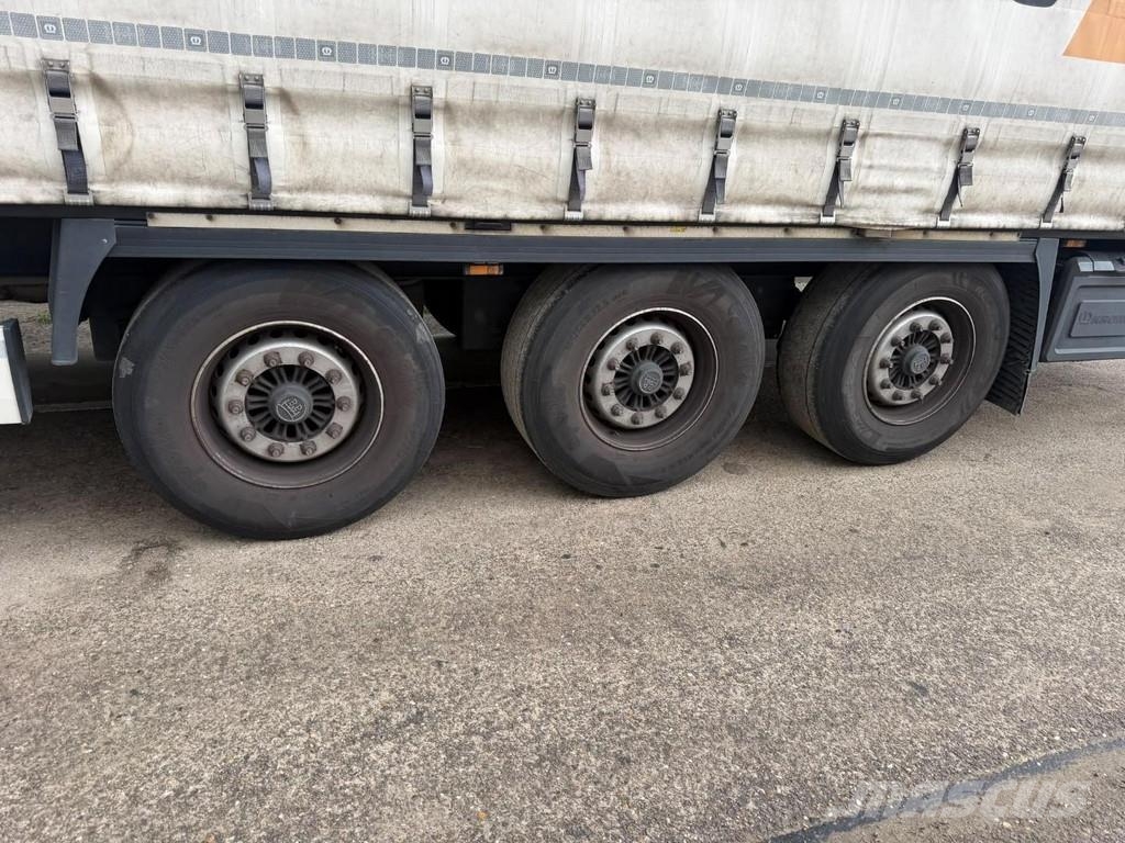 Krone 3 AXLE BPW + SLIDING ROOF Curtainsiderauflieger