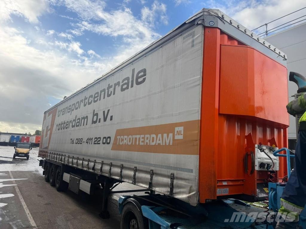 Krone 3 AXLE BPW + SLIDING ROOF Curtainsiderauflieger