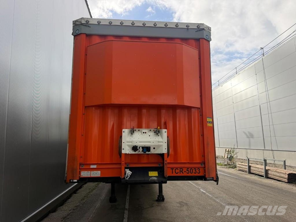 Krone 3 AXLE BPW + SLIDING ROOF Ημιρυμούλκες Κουρτίνα