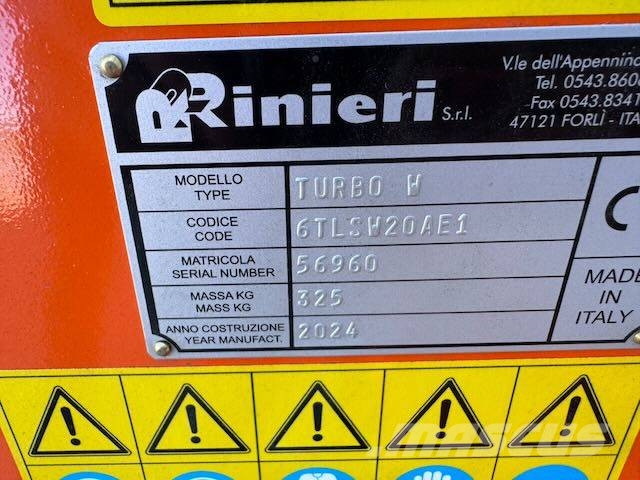 Rinieri Turbo Wide bladschoffel Maanmuokkauskoneet