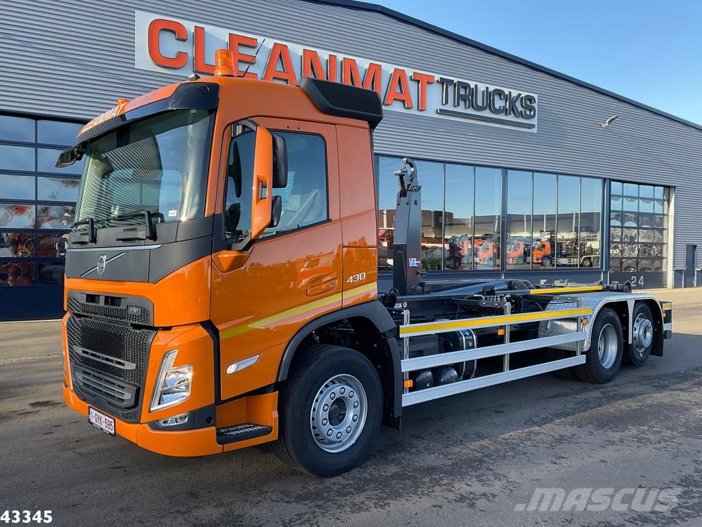 Volvo FM 430 Euro 6 VDL 21 Ton haakarmsysteem Caminhões de estrutura de contêiner