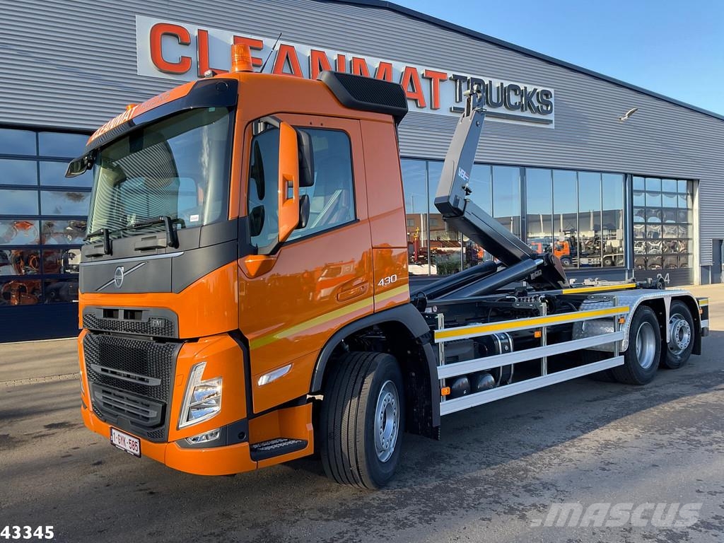 Volvo FM 430 Euro 6 VDL 21 Ton haakarmsysteem Caminhões de estrutura de contêiner